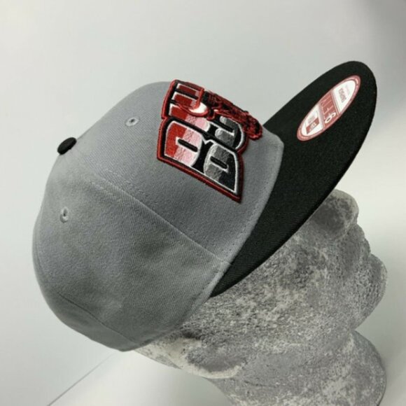 Men's New Era Cap Grey | Black Chicago Bulls 9FIFTY NBA LIMITED EDITION NWT - Picture 2 of 5